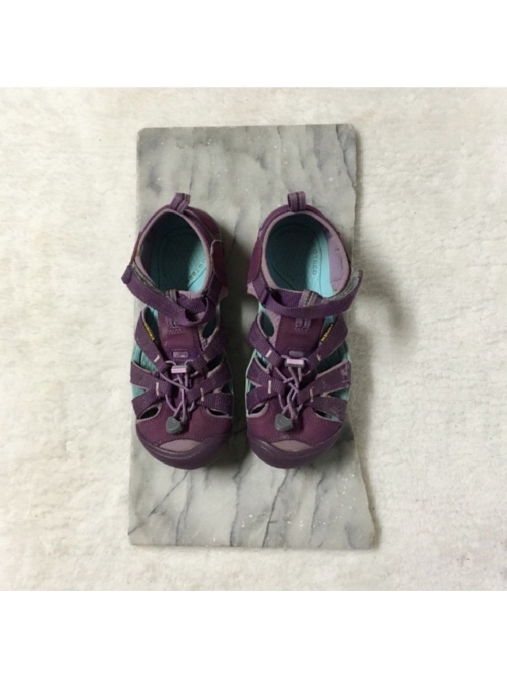 Keen Youth Kids Girls Size 4 Seacamp II CNX Sandals Walking Outdoor Water